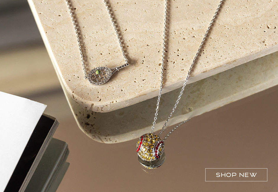 Tennis Necklace and Softball Necklace