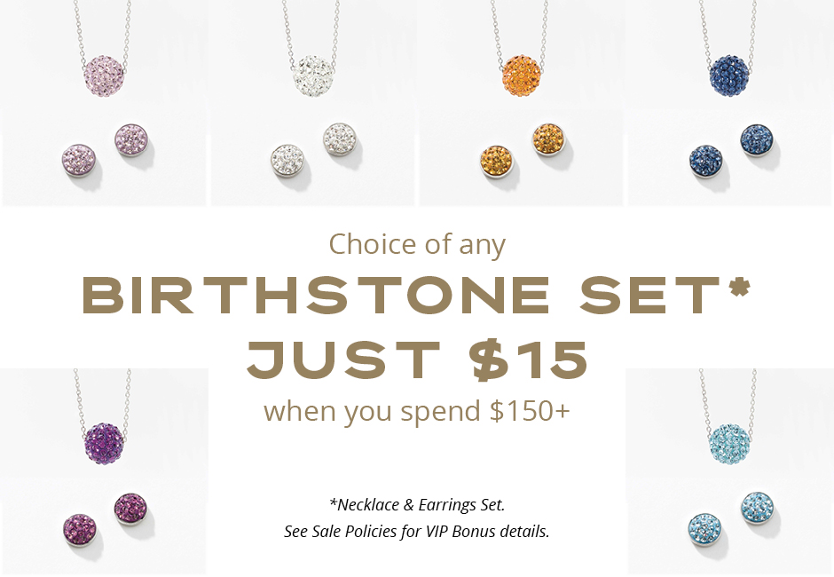 Birthstone Set Just $15